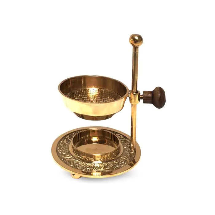Gouden Brass Wierookbrander voor Wierookkorrels