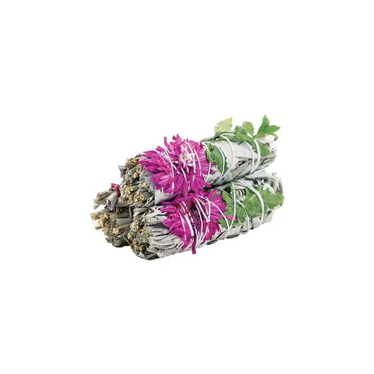 Witte Salie met Dahlia – Zelfliefde in een Bundel